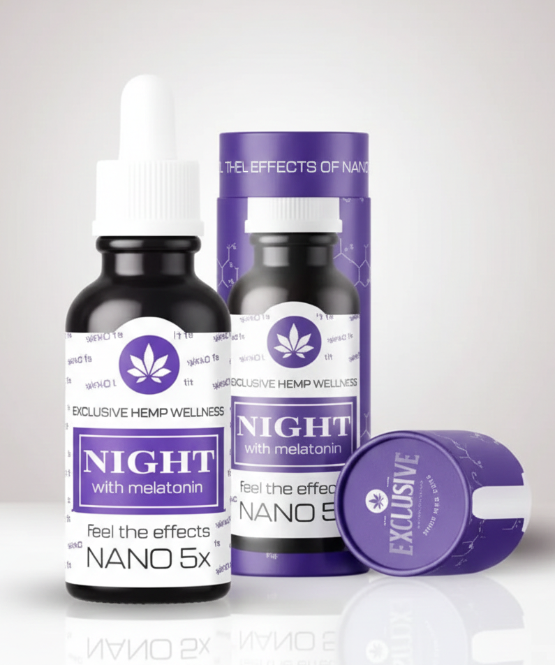 Exclusive Farms - CBD Tincture Night formula 500mg