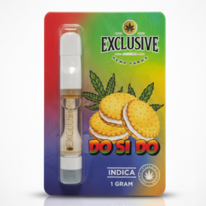 Exclusive hemp farms THCA 1g cartridge - Do si do