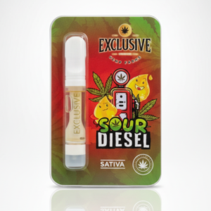 Exclusive hemp farms THCA 1g cartridge - Sour Diesel