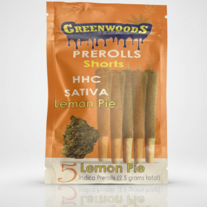 Greenwoods 5 pack pre rolls - Lemon Pie