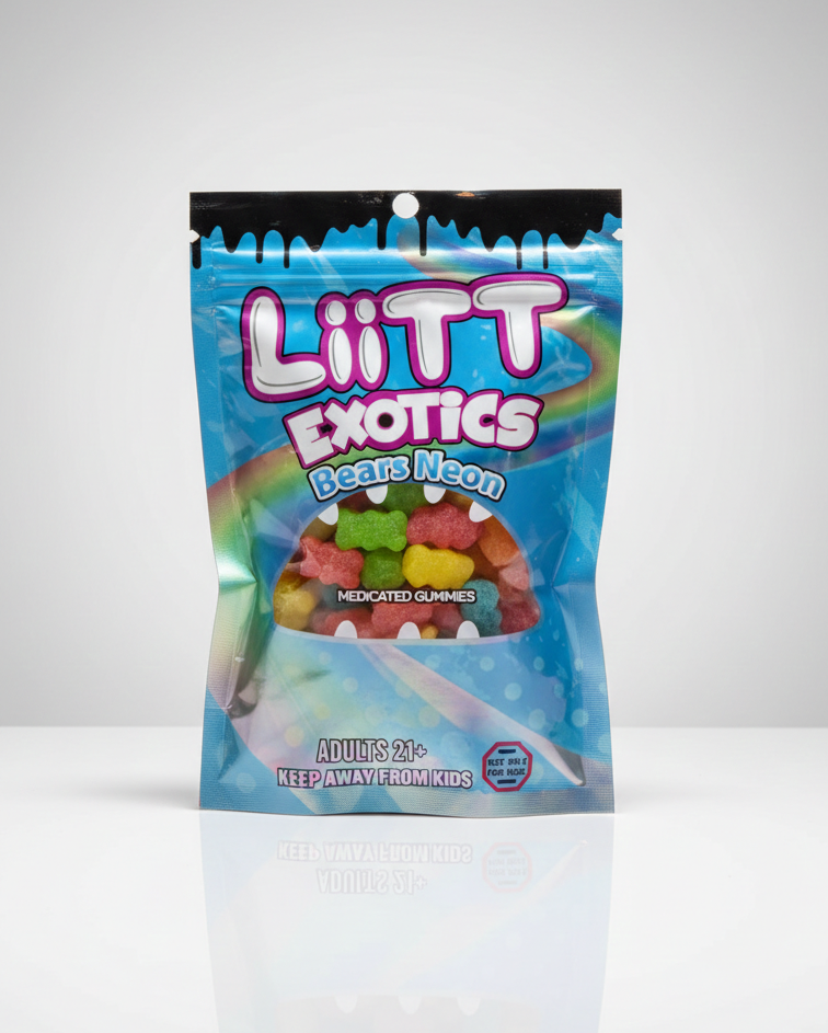 100mg THC gummies