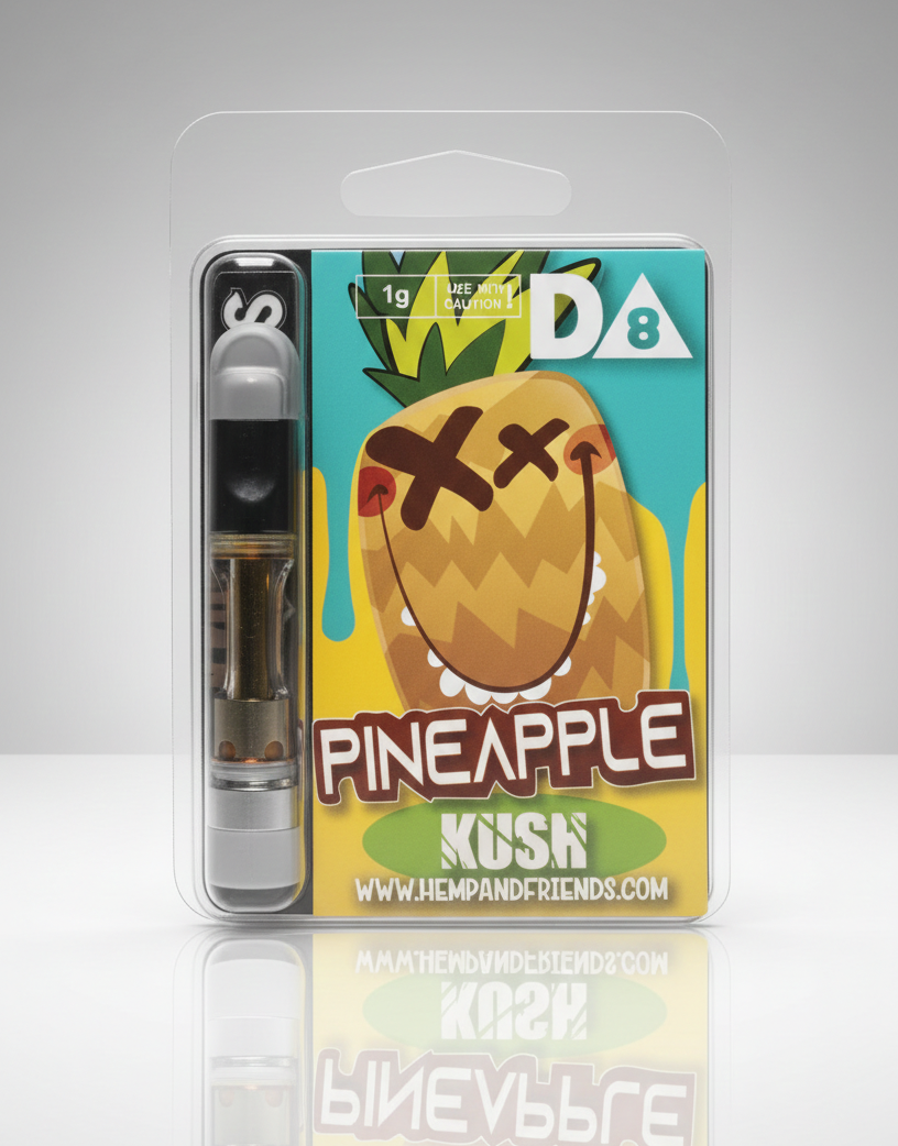 hemp n friends 1g cartdige - pineapple kush